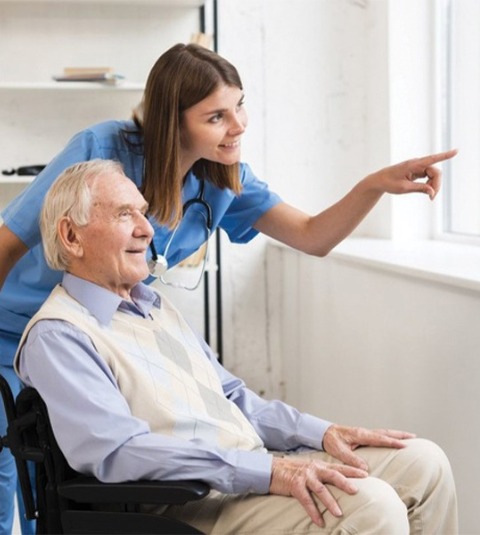 Domiciliary carer for parents